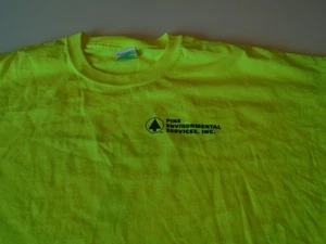 Pine Environmental Services T-Shirt Herren 2xl gelb Vermietung Reparatur Verkaufsfahne - Bild 1 von 7