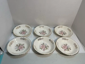 6–Homer Laughlin Queen Esther 5 3/4 Inch Fruit Bowls 2657 - Picture 1 of 10