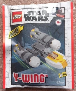 FIGURINE LEGO POLYBAG VAISSEAU STAR WARS foil 912308 y-wing Y WING 912306 - Imagen 1 de 1