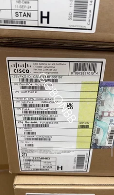 New Cisco C9200L-48T-4X-E Network Switch C9200L48T4XE FedEx or DHL or UPS - Image 1 of 2