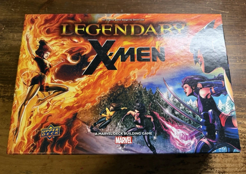 Expansión Legendary X-MEN - TARJETAS - RARAS AGOTADAS - Construcción de mazos Marvel Foto 1 de 3