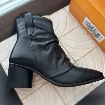 Botines Miz Mooz de cuero acanalado Jared Ocean.  Talla 39 (8,5/9) Foto 1 de 4