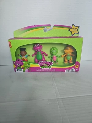 Fisher-Price Barney’s World Barney Hey Friends Figures 3+ Mattel - Image 1 of 2