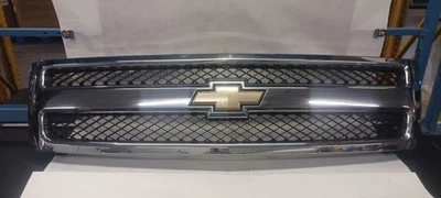 '07-'11 CHEVROLET SILVERADO 1500 parrilla cromada/negro OEM grado A! Foto 1 de 4
