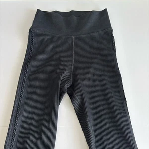 Offline by Aerie Leggings Damen Medium schwarz gerippt Pull On hoher Bund dehnbar - Bild 1 von 7
