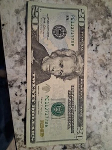 2017 $20 Twenty Dollar Trinary Note ND 00299092 B - Good Cond. Free Shipping! - Picture 1 of 2