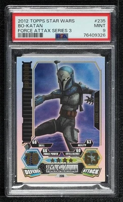 2012 Topps Star Wars: Force Attax Bo-Katan Kryze #235 PSA 9 MINT - Image 1 of 2
