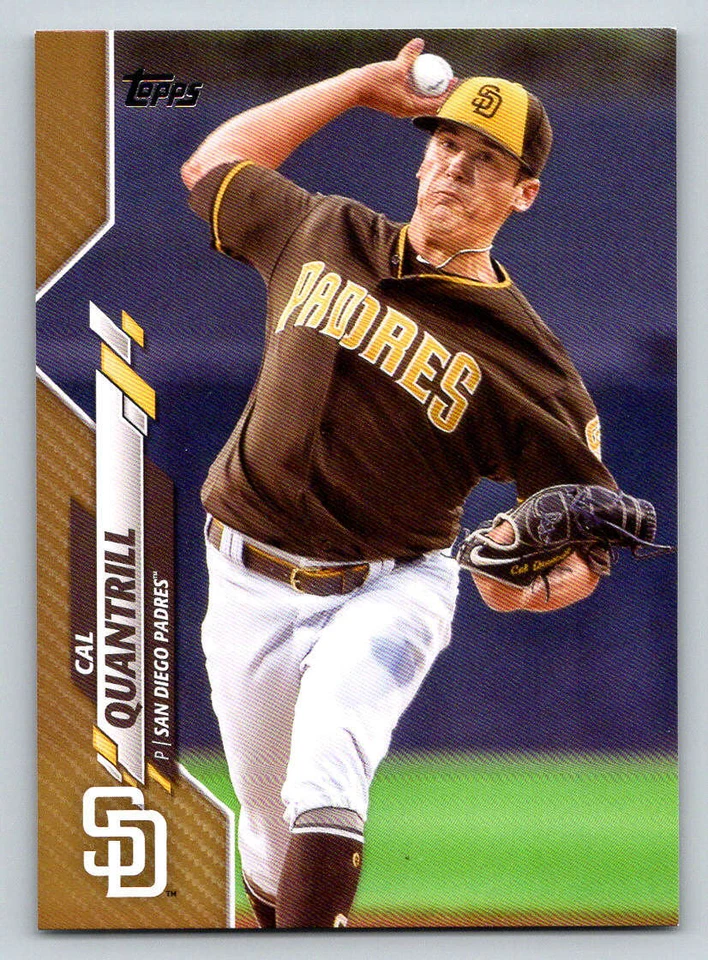 2020 Topps Gold #607 Cal Quantrill 2020 (ref 184864) - Image 1 of 2