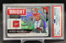 2018 Unparalleled - Bright Futures Whirl Patrick Mahomes II PSA 9  /100 POP 3