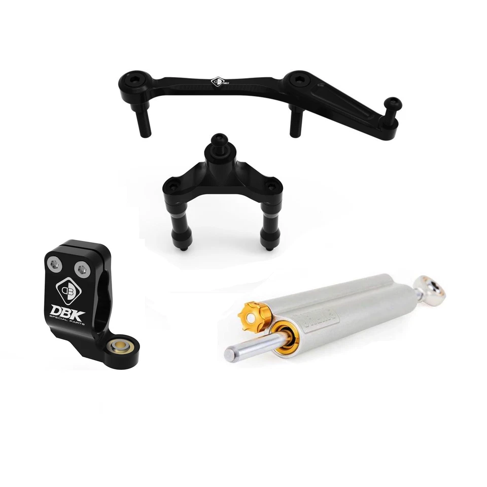 Kit de amortiguador de dirección DBK Triumph Speed Triple 1200RS Ohlins - negro-negro Foto 1 de 1