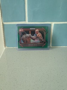 2023 UFC Panini Prizm 🔥 Anthony Smith 🔥 #96 Green Parallel Horizontal 🔥 LOOK!