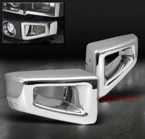 03-09 HUMMER H2 SUV SUT CUBIERTA DELANTERA ESQUINA MARCO ABS CROMO JUEGO 2 PIEZAS - Imagen 1 de 1