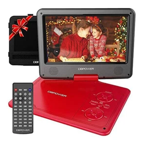 DBPOWER 11.5" Portable DVD Player Rechargeable Battery 9" Swivel Screen Vedio US - Picture 1 of 8