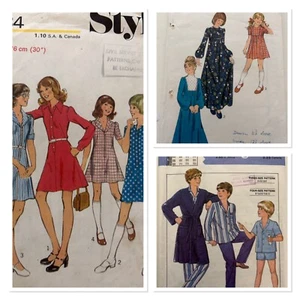 Style Vintage Sewing Patterns. Child / Girls/ Boys. Used. Complete. - Picture 1 of 17