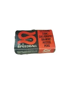 1x New Old Stock 12ct. Speedball B Nibs VTG Box Discontinued Calligraphy Artist - Picture 1 of 6