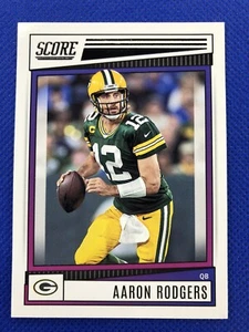 2022 #96 Aaron Rodgers Panini Score Football - Picture 1 of 2