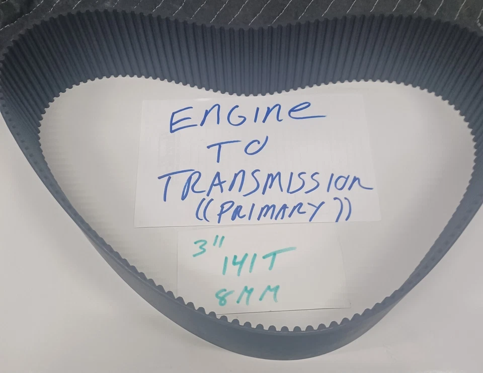 Belt Drives Ltd - BDL-141-3 - 3in. HTD Rubber Belt for EVO-9SF Drive Kit