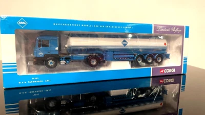 1/50 CORGI ARAL #76201 M.A.N. Tankwagen Tranker Truck Limited Edition NEW - Image 1 of 4