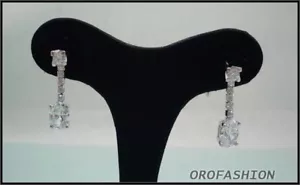 Orecchini in oro 18Kt pietre effetto diamanti 12051116 - Imagen 1 de 1
