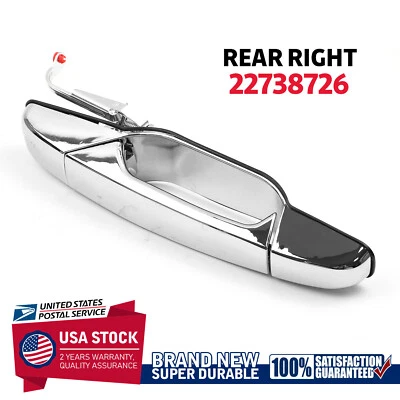 Manija de puerta trasera derecha pasajero 22738726 GM1521130 para 07-13 GMC Yukon XL 2500 Foto 1 de 4