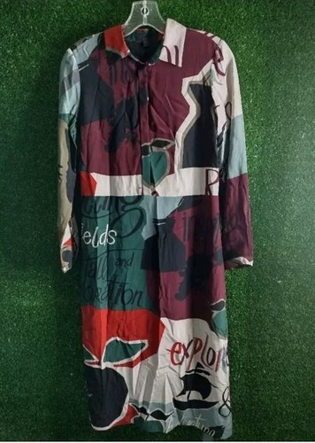 Raro abito midi Burberry multicolore taglia 38 credo sia una media piccola
