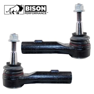 Juego de 2 barras de amarre de dirección exterior Bison Performance para Ford Mustang 2015-2020 Foto 1 de 3