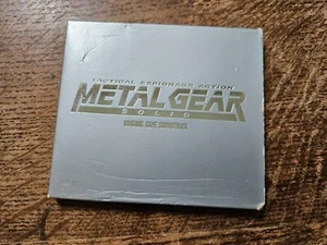 CASE ONLY NO AUDIO CD - PS1 - METAL GEAR SOLID #BLC2 ORIGINAL GAME SOUNDTRACK - Afbeelding 1 van 6