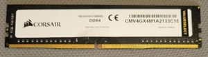 Corsair CMV4GX4M1A2133C15 Value Select 4GB (1x4GB) DDR4 Desktop Memory black - Zdjęcie 1 z 2