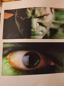 SCARY MOVIE 3 Concept ART HULK STUNNING HULK PARODY SPOOF EYE AND FACE MEGA RARE - Picture 1 of 3