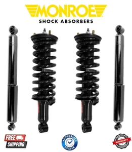 Monroe OEM Front Strut & Rear Shock For 2005-2015 Nissan Xterra 4WD - Picture 1 of 1