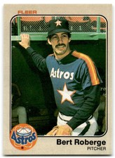 1983 Fleer Bert Roberge Houston Astros #461