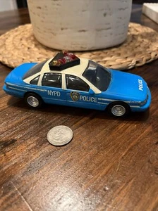 1:43 Models CHEVROLET CAPRICE NYPD POLICE Diecast car Blue & White Vintage - Picture 1 of 4
