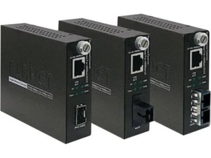 PLANET GST-802 10/100/1000TX to 1000SX Smart Media Converter (MM, SC, 2 km) - Picture 1 of 1