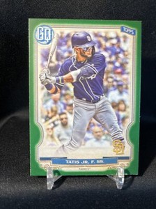 2020 Topps Gypsy Queen Green Fernando Tatis Jr. San Diego Padres #104