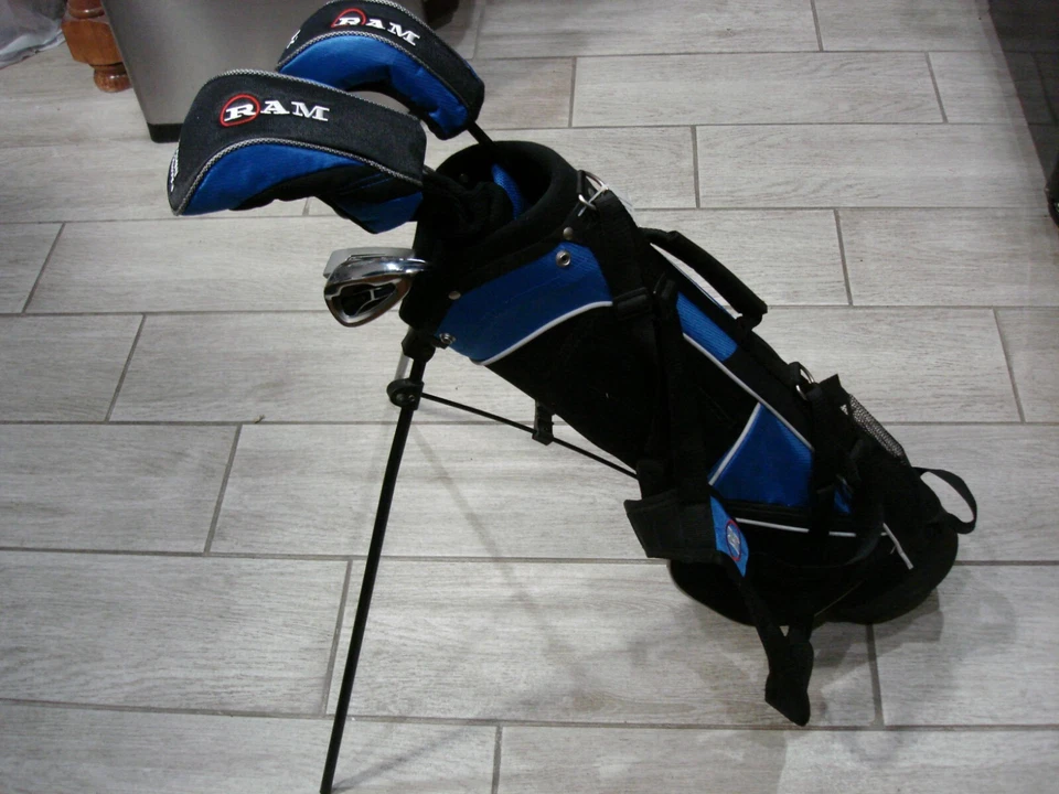 Ram G-Force Junior Golf Clubs W/Bag Driver/Fairway Mid Iron Short Iron Putter RH - Image 1 of 4