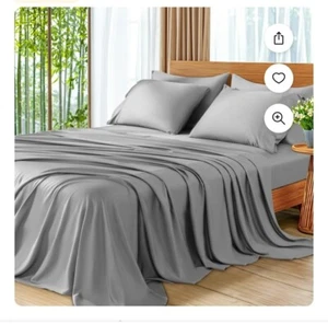 SONORO KATE Bamboo Sheets Bed Sheet Set - 100% Pure Organic Viscose 400TC Queen - Picture 1 of 5
