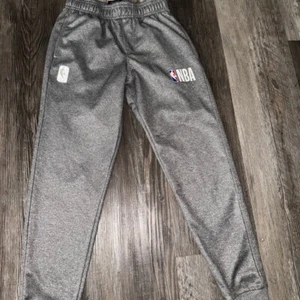 NBA Gray Sweatpants Relaxed Fit Joggers - Picture 1 of 3