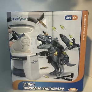 EAGLESTONE 3 IN 1 DINOSAUR EGG DIG KIT - OPEN BOX NEW - Picture 1 of 3
