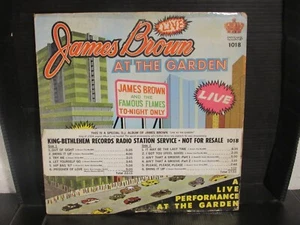 James Brown "Live at the Garden" (KING 1018) 1967 Soul Lp Promo. Hi-Fidelity - Picture 1 of 8