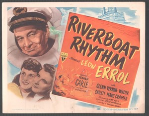 Riverboat Rhythm 11"x14" Lobby Card Leon Errol Glenn Vernon Walter Catlett