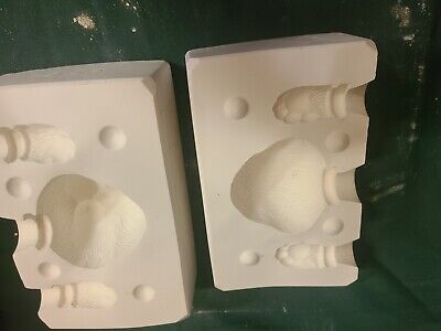 GCT Ceramic Slip Mold Baby Bunny And Feet GCT164 • 55.44€