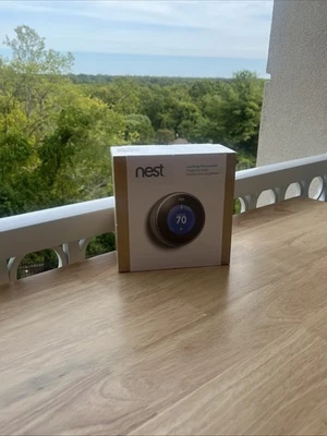 New Factory SEALED Nest T200577 Learning Thermostat (2nd Generation) - Image 1 of 4