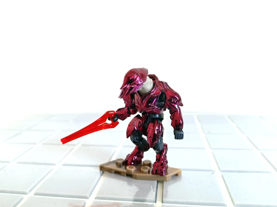 Mega Bloks Halo Covenant Spec Ops Action (Personalizado galvanizado rojo oscuro) Foto 1 de 1