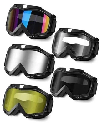 Gafas de moto - ATV y transparentes/multicolor/gris/amarillo/plateado Foto 1 de 4