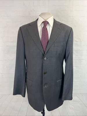 Blazer Yves Saint Laurent Para Hombre Gris Lana Sólida 42L $3,195 Foto 1 de 4