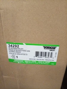 A/C Compressor Bypass Pulley Dorman 34292 fits 99-04 Jeep Grand Cherokee 4.7L-V8 - Bild 1 von 1