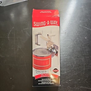 Swing-A-Way Wall Mount Can Opener with Magnet, 1-Pack, White - - Picture 1 of 2