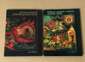 Russischer Lack, Legenden und Märchen Band 1&2 Lucy Maxym Buch Lot HC DJ - Bild 1 von 2