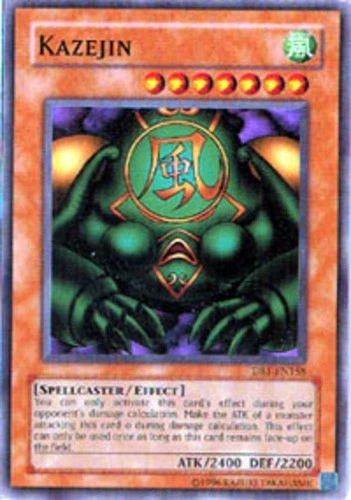 Kazejin - DB1-EN158 - Common - Unlimited Edition Lightly Played Dark Beginning 1 - Image 1 of 1