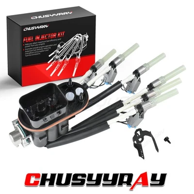 Spider Fuel Injectors For Chevrolet S10 Pickup GMC Sonoma 4.3L 1996 1997-2004 - Image 1 of 4